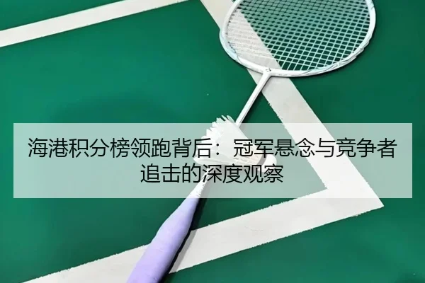 海港积分榜领跑背后：冠军悬念与竞争者追击的深度观察